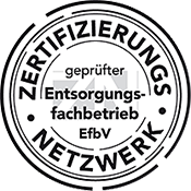 Ritter Recycling: Zertifizierter Entsorgungsfachbetrieb Ueberwachung EfbV E B L Be V H M